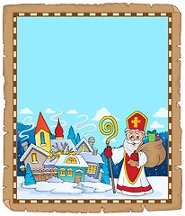 Image showing Saint Nicholas topic parchment 9