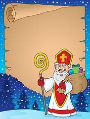 Image showing Saint Nicholas topic parchment 7