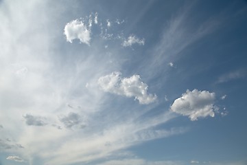 Image showing Clouds in blus ksy