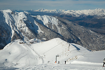 Image showing Winter in the Alps