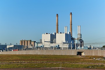 Image showing Power plant with modern building structue