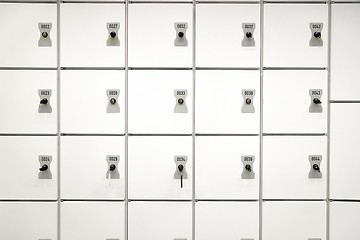 Image showing Safety Lockers Wall