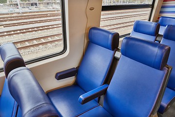 Image showing Passenger Train interior