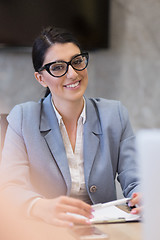 Image showing Portrait of successful Businesswoman