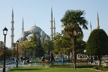 Image showing beautiful view of the Blue Mosque