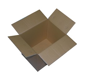 Image showing Open carton box
