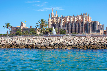 Image showing Cathedral of Palma de Mallorca