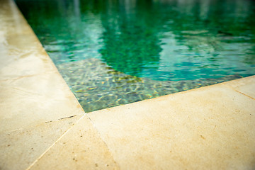 Image showing pool side background