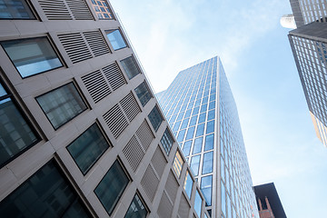 Image showing Frankfurt Germany with some skyscrapers