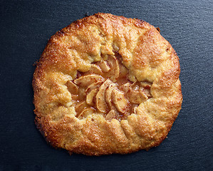 Image showing freshly baked french apple tarte