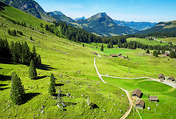 Image showing Swiss Alps landscape