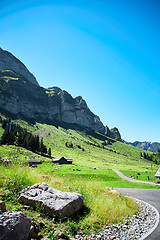 Image showing Swiss Alps landscape