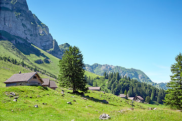 Image showing Swiss Alps landscape