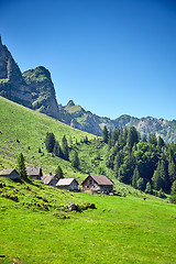 Image showing Swiss Alps landscape