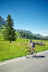 Image showing Swiss Alps landscape