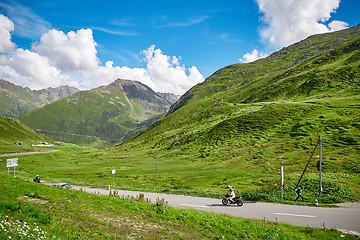 Image showing Swiss Alps landscape