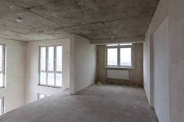 Image showing Second floor in two-level apartments in a new building, without repair