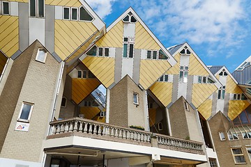 Image showing Cube houses in Rotterdam