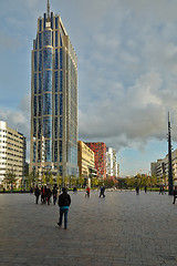 Image showing Rotterdam city center view