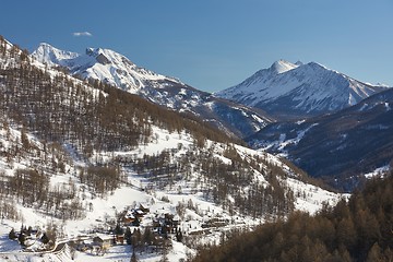 Image showing Mountains in the Alps