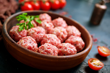 Image showing meatballs