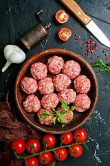 Image showing meatballs