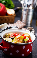 Image showing baked vegetables