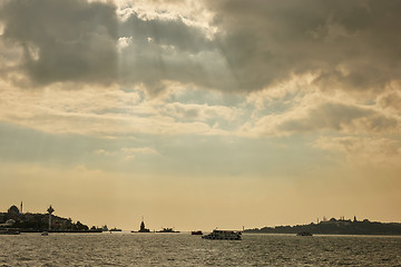 Image showing View of the Maiden Tower in the distance.