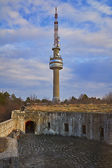 Image showing Television Tower near the Fort