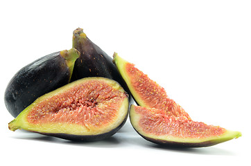 Image showing Ripe fig fruits 