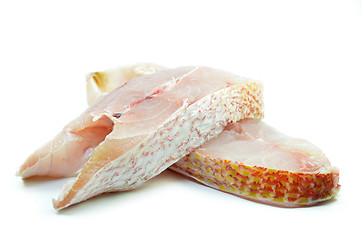 Image showing Red snapper fish fillet