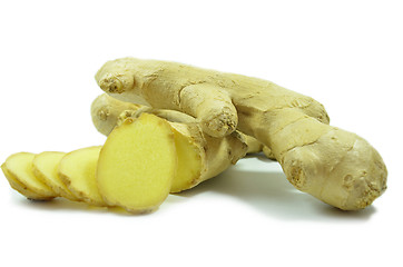 Image showing Fresh ginger isolate