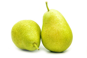 Image showing Fresh pear fruit isolated