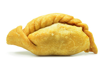 Image showing Curry puff isolated