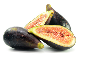Image showing Ripe fig fruits