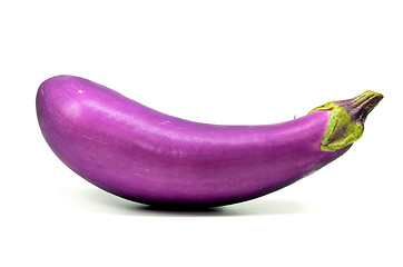 Image showing Eggplant or aubergine isolated