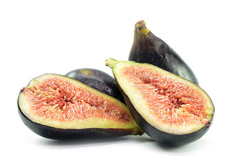 Image showing Ripe fig fruits