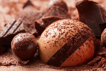 Image showing delicious chocolate candies