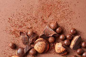 Image showing delicious chocolate candies