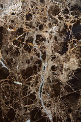 Image showing Black and brown marble texture background.