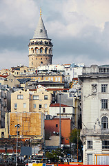 Image showing Galata Tower in Istanbul Turkey