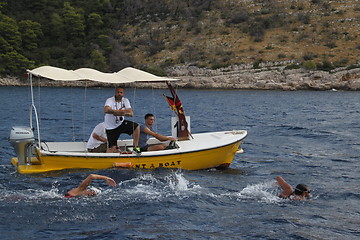 Image showing Faros swimming marathon