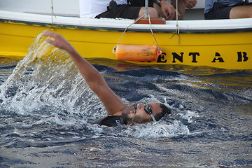 Image showing Faros swimming marathon