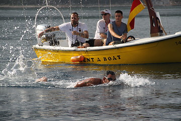 Image showing Faros swimming marathon