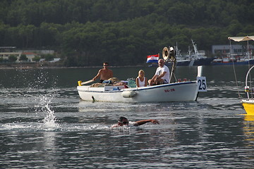 Image showing Faros swimming marathon