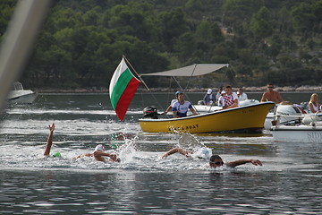 Image showing Faros swimming marathon