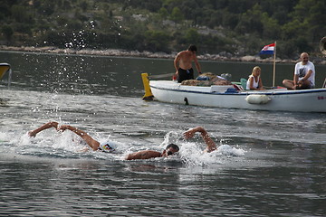 Image showing Faros swimming marathon