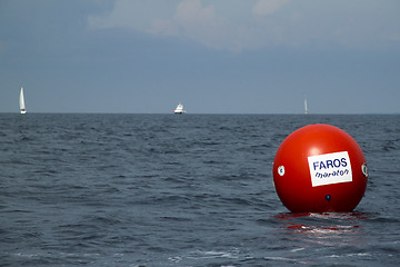 Image showing Faros swimming marathon