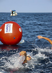 Image showing Faros swimming marathon