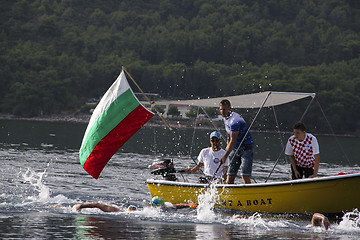 Image showing Faros swimming marathon